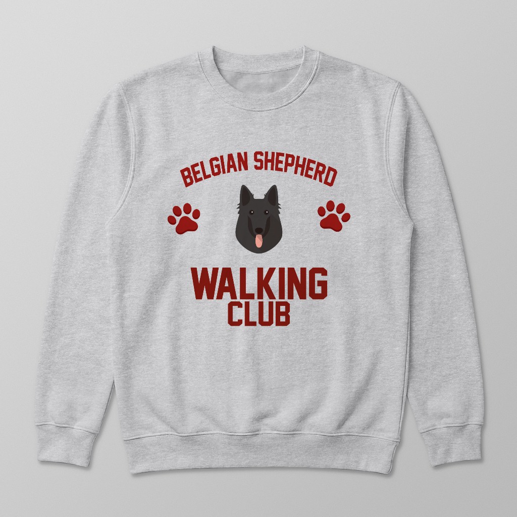 Walking Club: Personalized {breedFullName} Sweatshirt