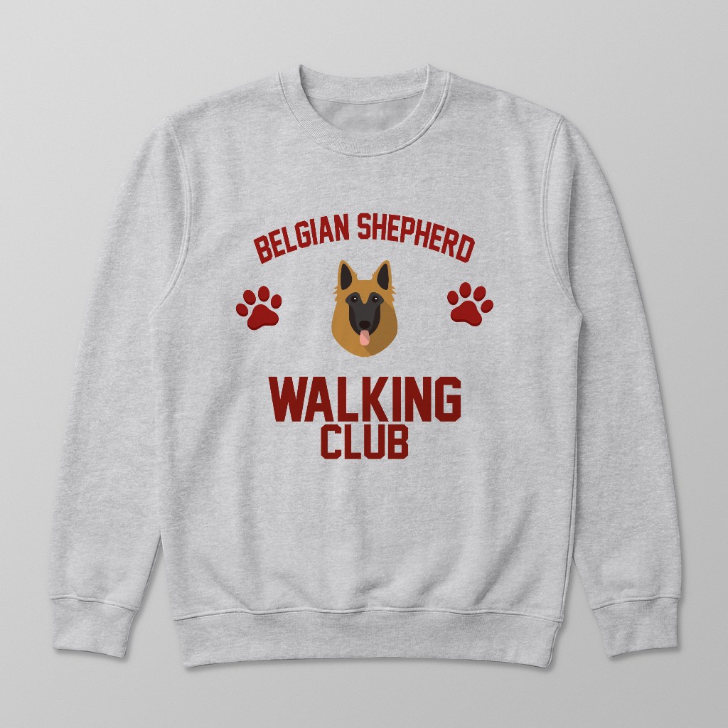 Walking Club: Personalized {breedFullName} Sweatshirt
