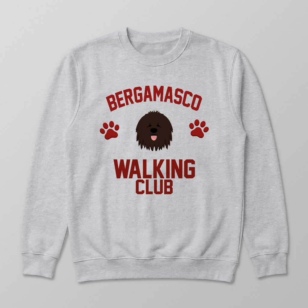 Walking Club: Personalized {breedFullName} Sweatshirt