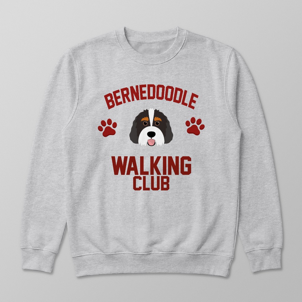Walking Club: Personalized {breedFullName} Sweatshirt