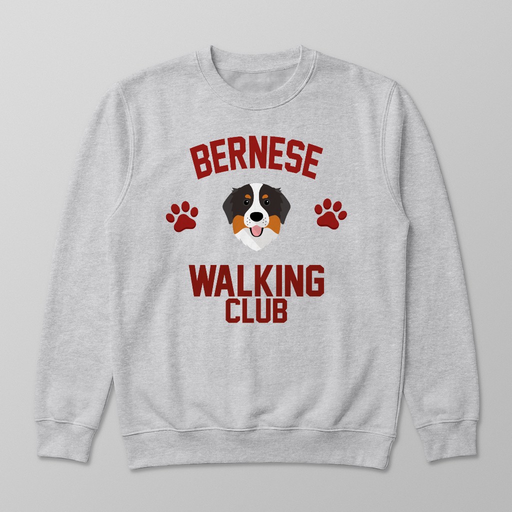 Walking Club: Personalized {breedFullName} Sweatshirt