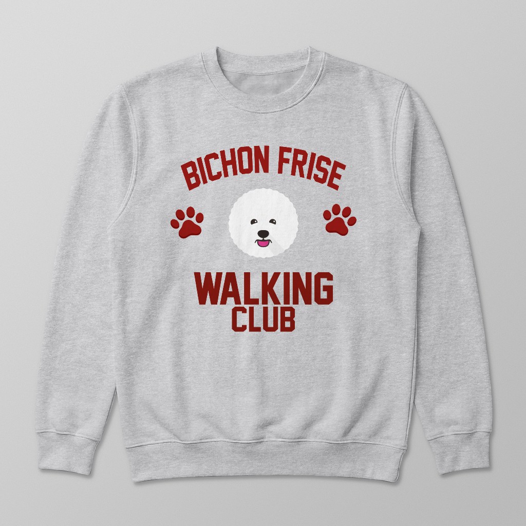 Walking Club: Personalized {breedFullName} Sweatshirt