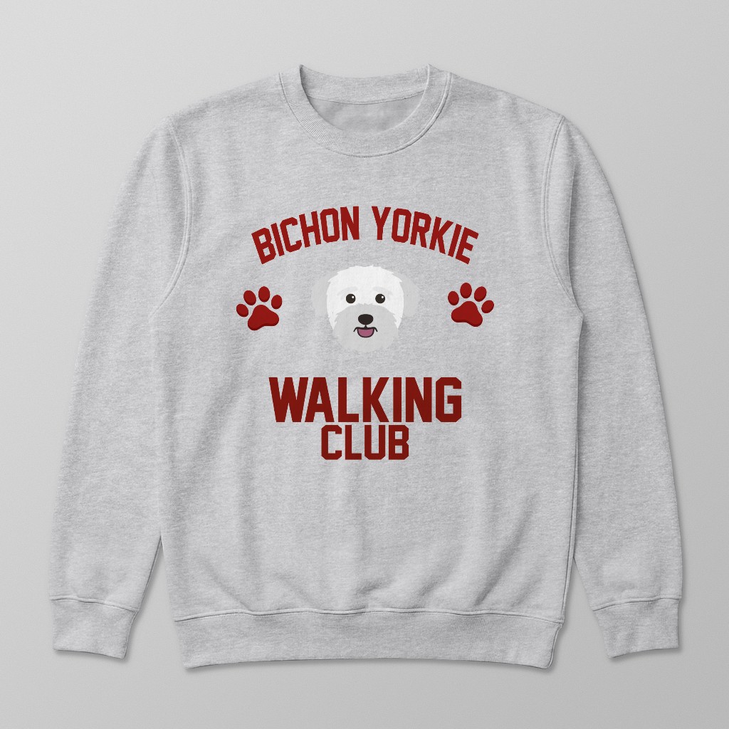 Walking Club: Personalized {breedFullName} Sweatshirt