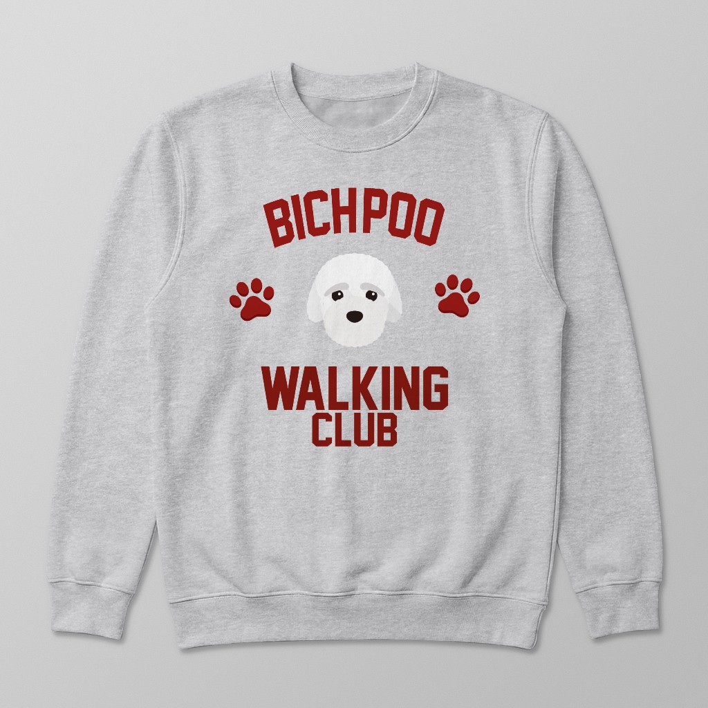 Walking Club: Personalized {breedFullName} Sweatshirt