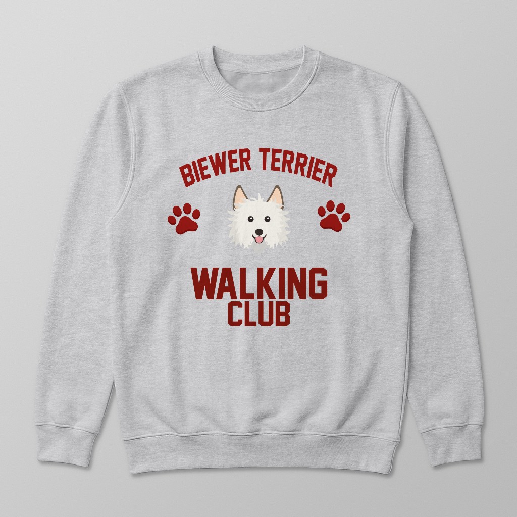 Walking Club: Personalized {breedFullName} Sweatshirt