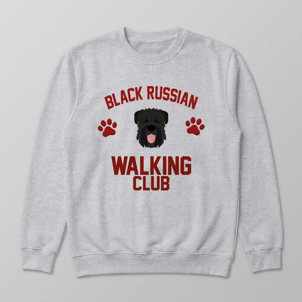 Walking Club: Personalized {breedFullName} Sweatshirt