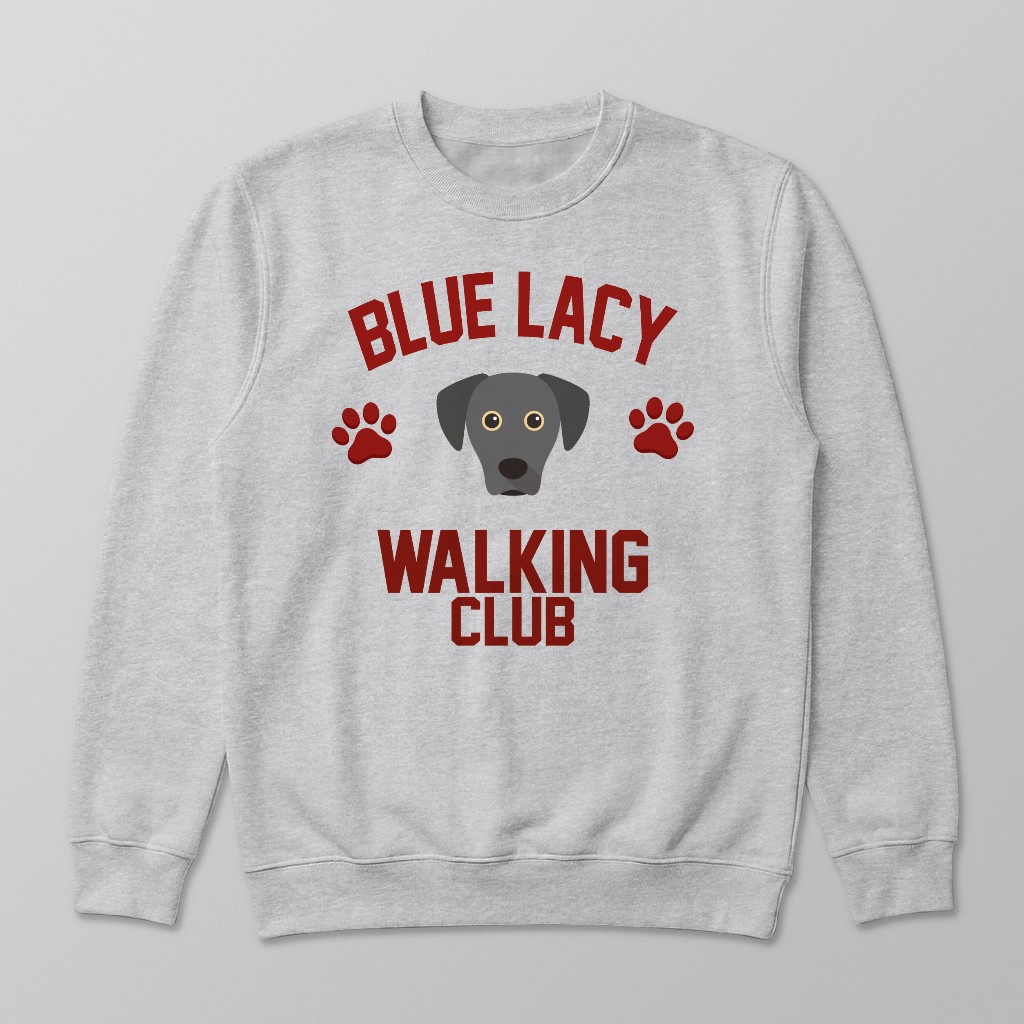 Walking Club: Personalized {breedFullName} Sweatshirt