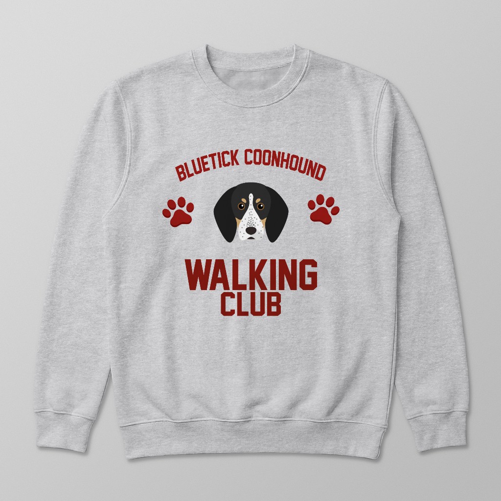 Walking Club: Personalized {breedFullName} Sweatshirt
