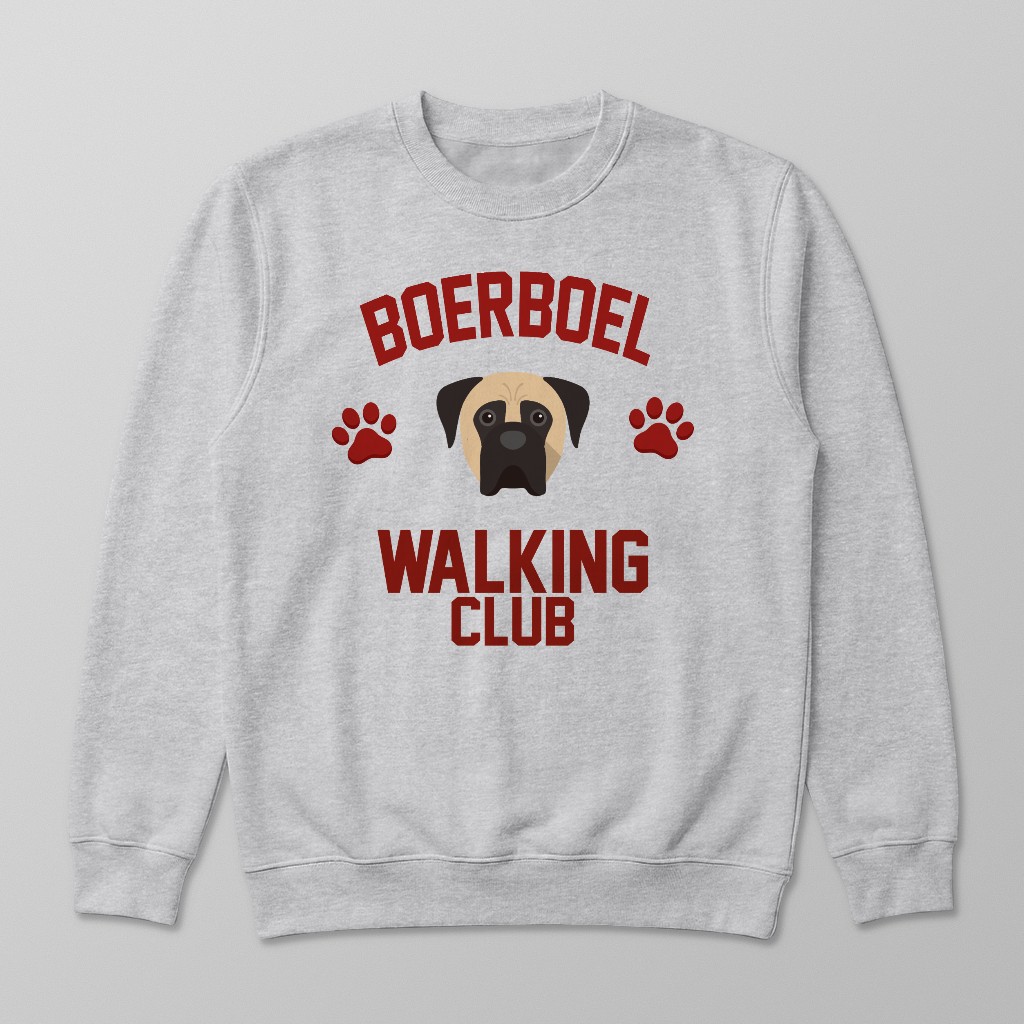 Walking Club: Personalized {breedFullName} Sweatshirt