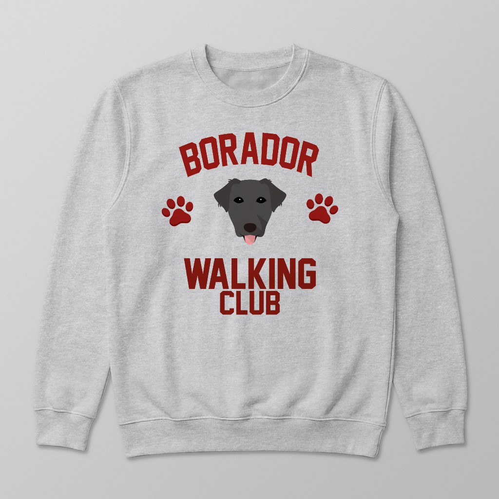 Walking Club: Personalized {breedFullName} Sweatshirt