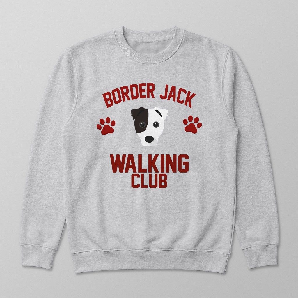 Walking Club: Personalized {breedFullName} Sweatshirt