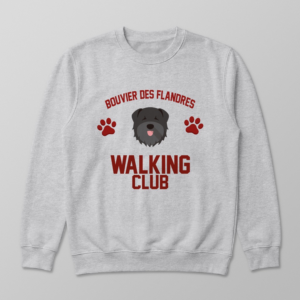 Walking Club: Personalized {breedFullName} Sweatshirt