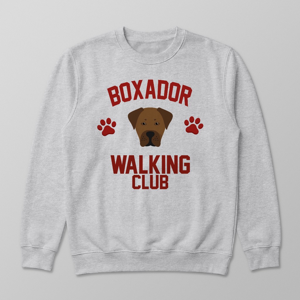 Walking Club: Personalized {breedFullName} Sweatshirt
