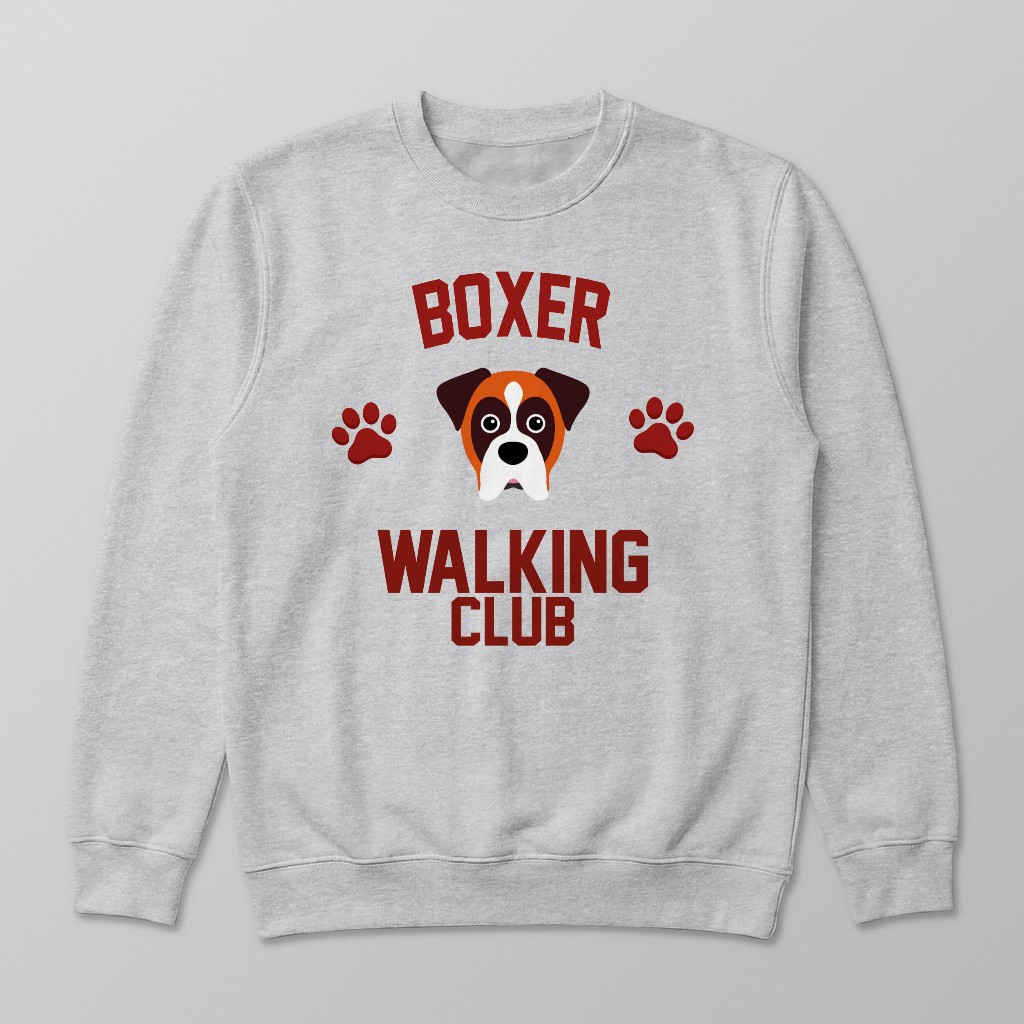 Walking Club: Personalized {breedFullName} Sweatshirt