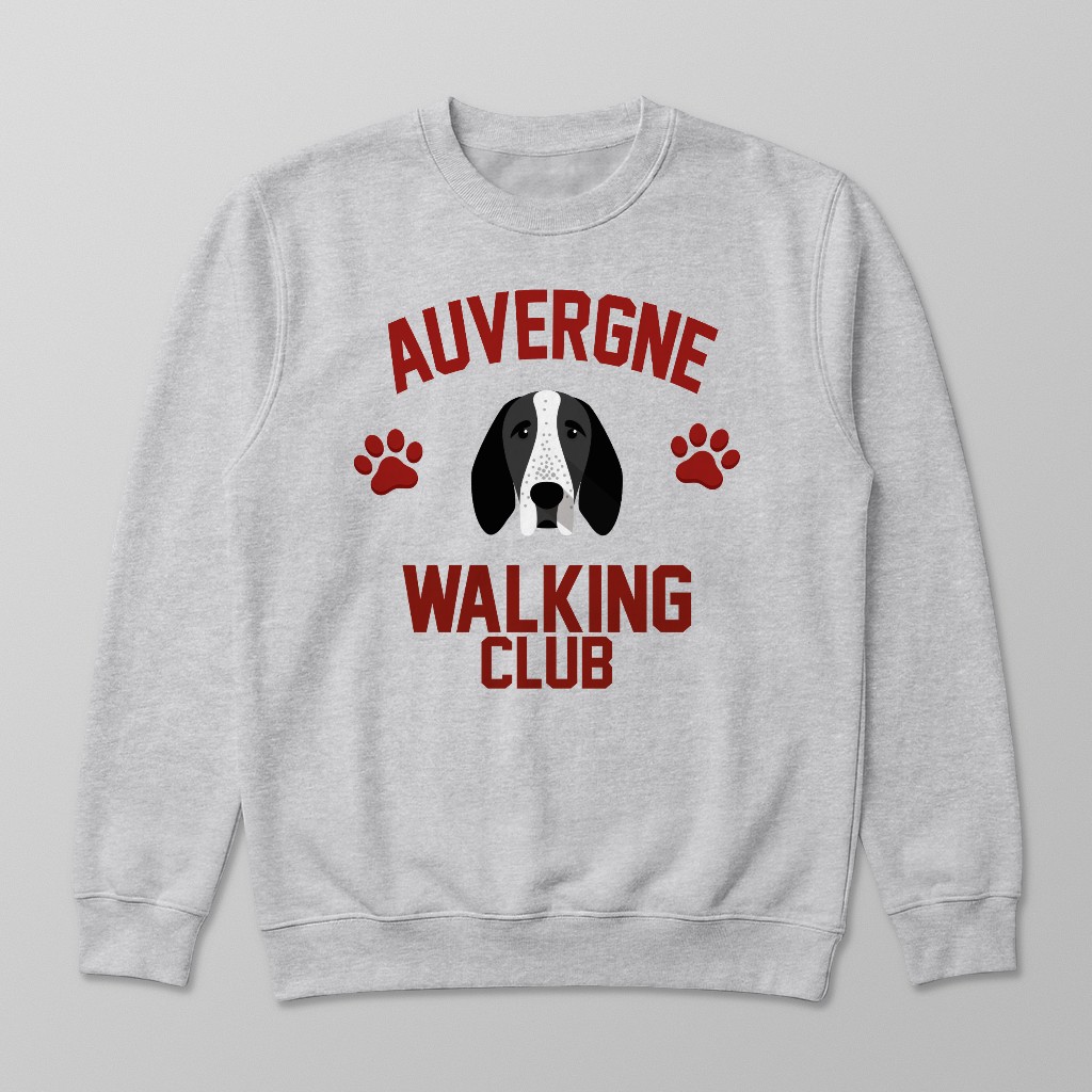 Walking Club: Personalized {breedFullName} Sweatshirt