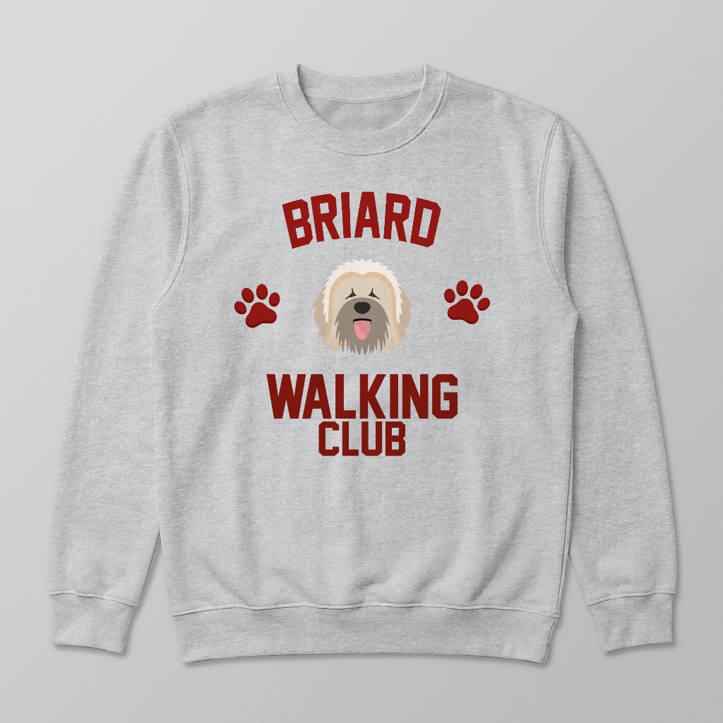 Walking Club: Personalized {breedFullName} Sweatshirt