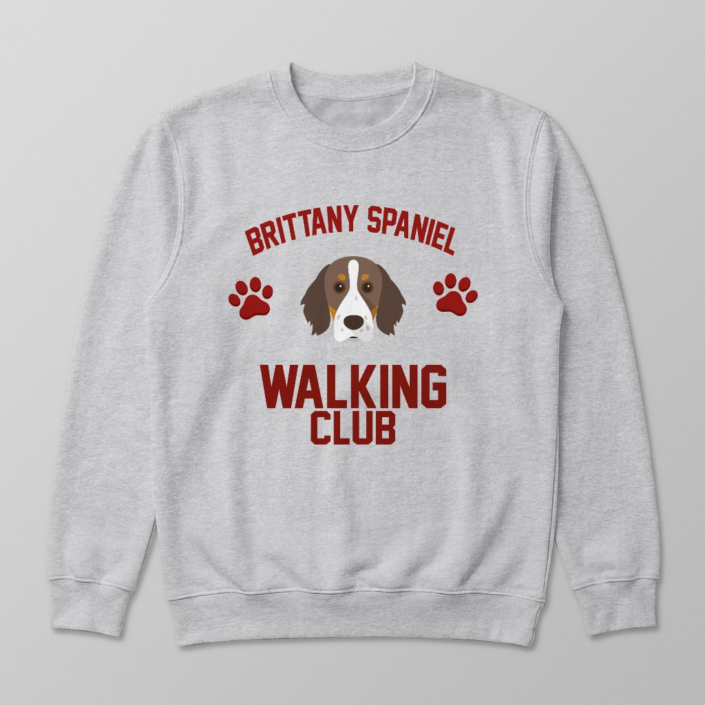 Walking Club: Personalized {breedFullName} Sweatshirt