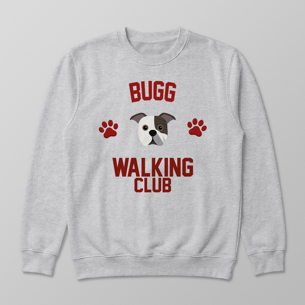 Walking Club: Personalized {breedFullName} Sweatshirt