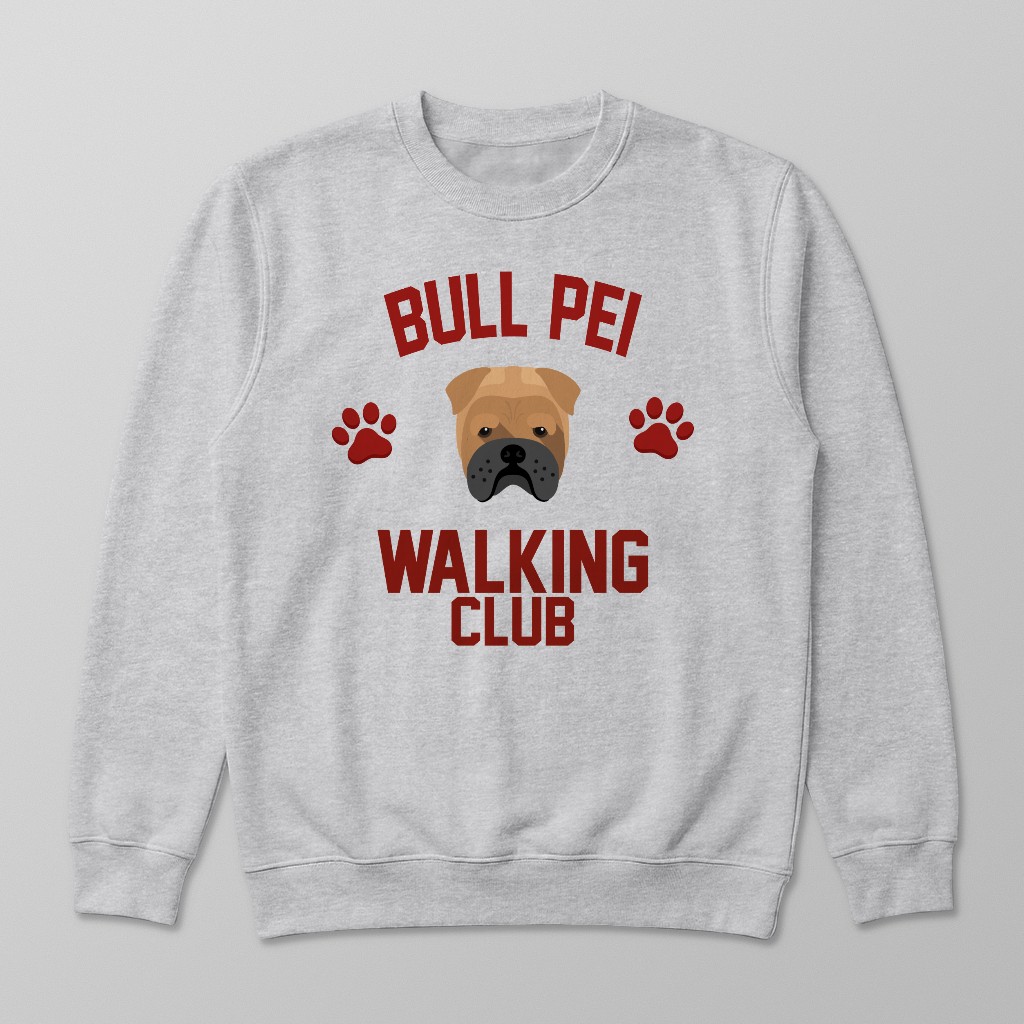Walking Club: Personalized {breedFullName} Sweatshirt