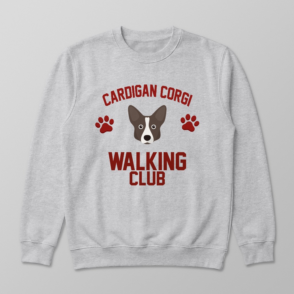 Walking Club: Personalized {breedFullName} Sweatshirt
