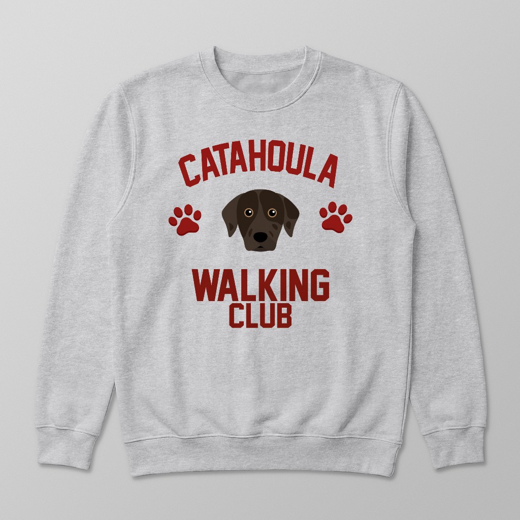Walking Club: Personalized {breedFullName} Sweatshirt