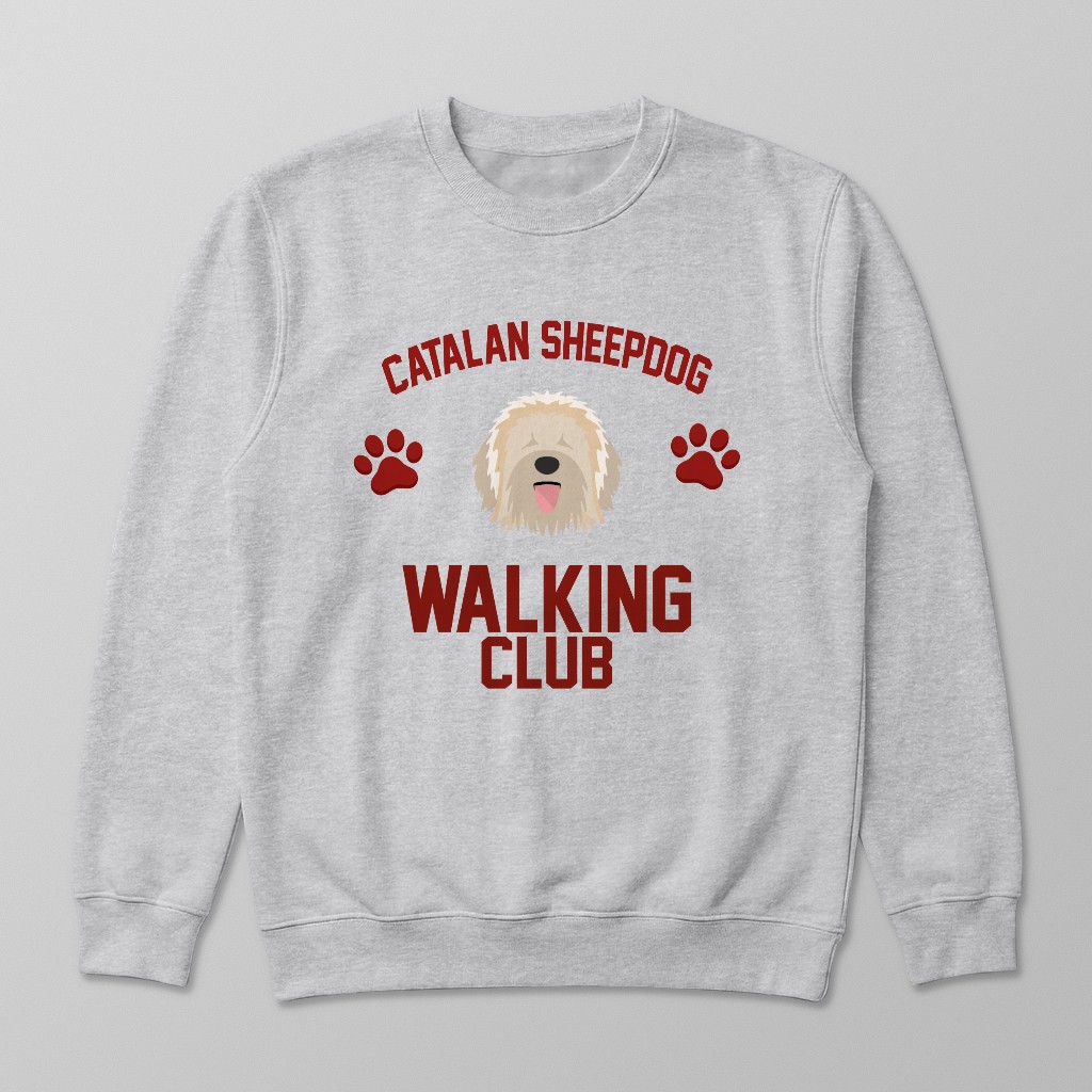 Walking Club: Personalized {breedFullName} Sweatshirt
