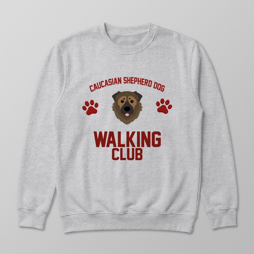 Walking Club: Personalized {breedFullName} Sweatshirt