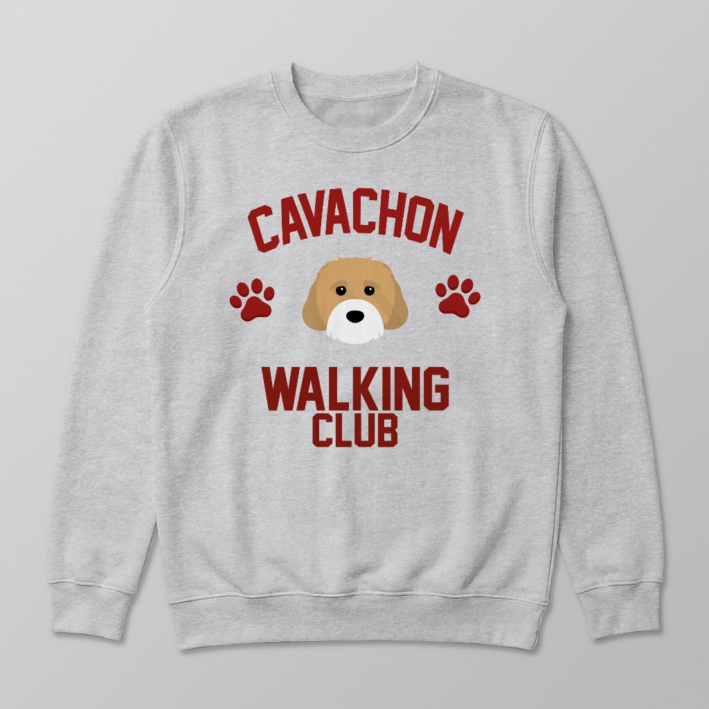 Walking Club: Personalized {breedFullName} Sweatshirt