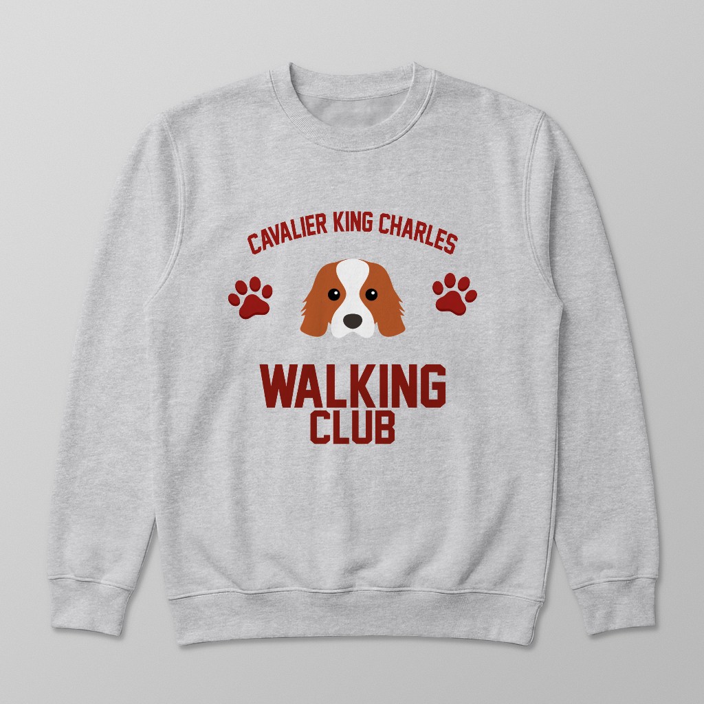 Walking Club: Personalised {breedFullName} Sweatshirt