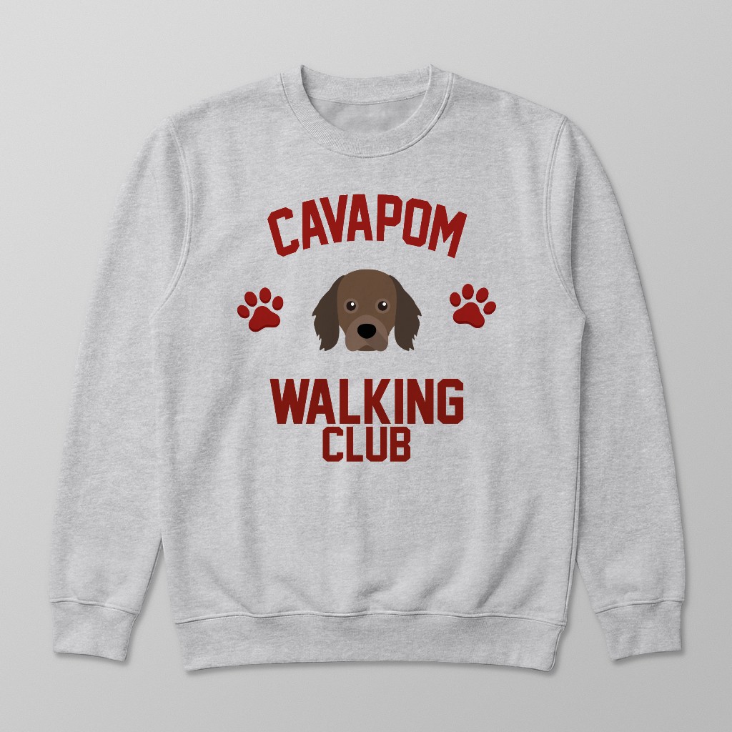 Walking Club: Personalized {breedFullName} Sweatshirt