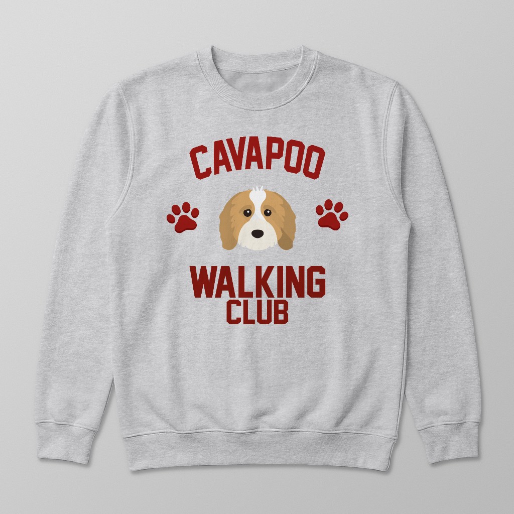 Walking Club: Personalized {breedFullName} Sweatshirt