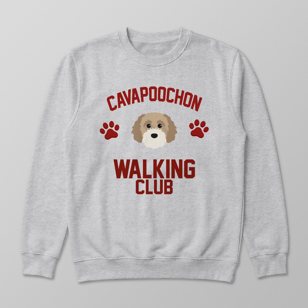 Walking Club: Personalized {breedFullName} Sweatshirt