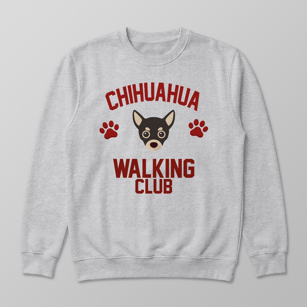 Walking Club: Personalized {breedFullName} Sweatshirt