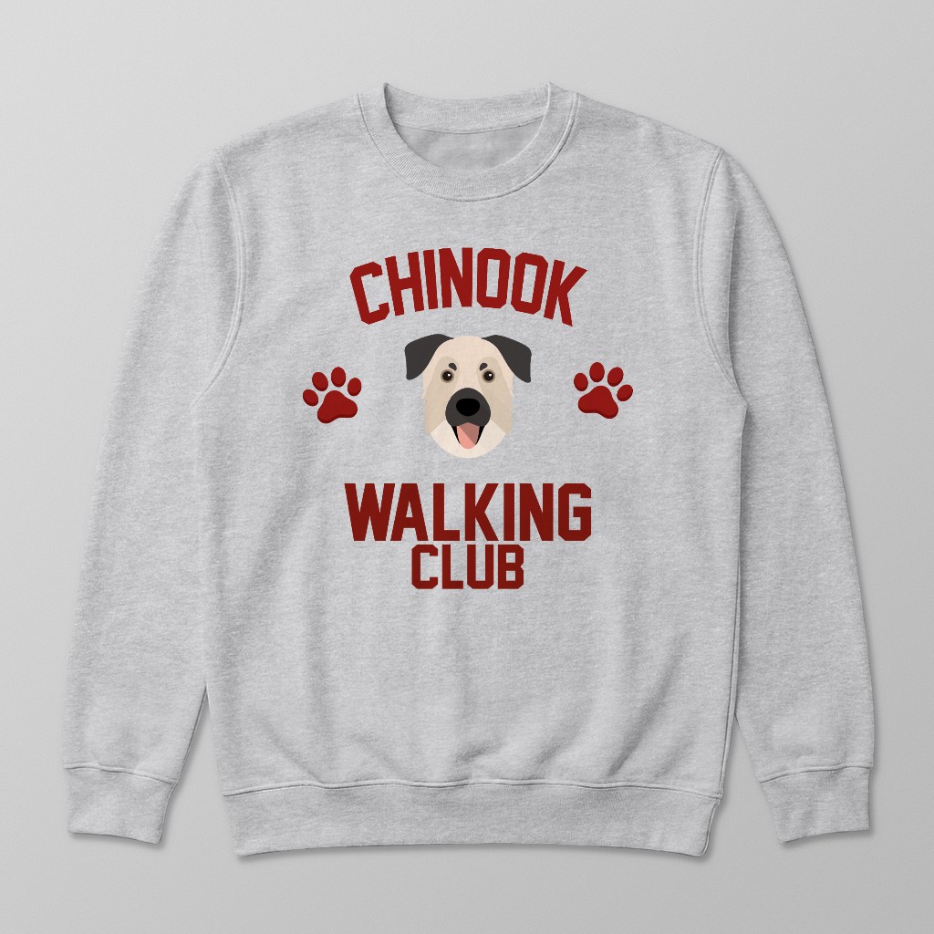Walking Club: Personalized {breedFullName} Sweatshirt