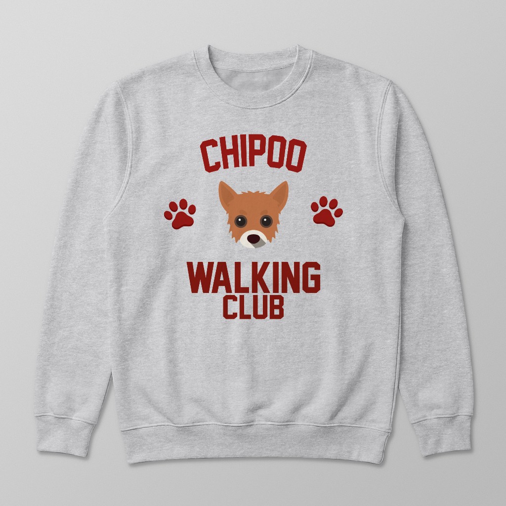 Walking Club: Personalized {breedFullName} Sweatshirt