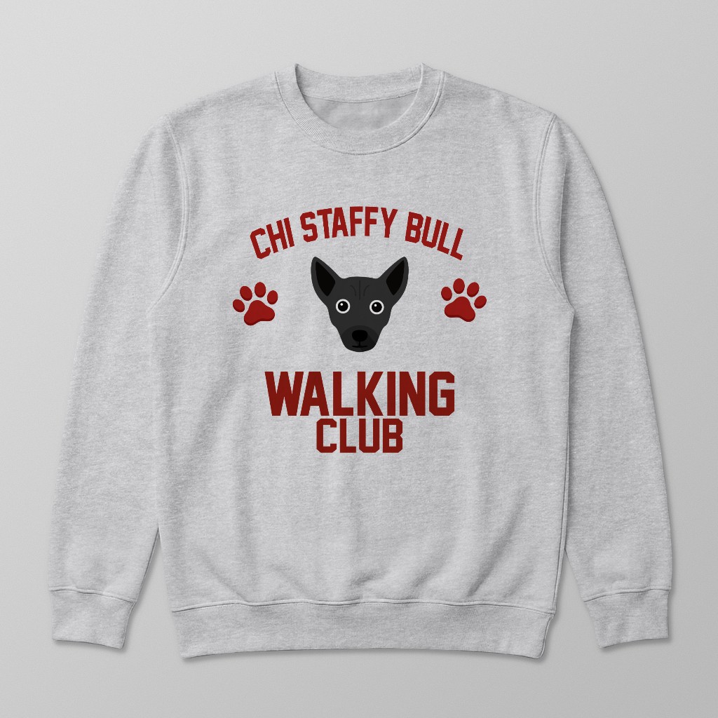 Walking Club: Personalized {breedFullName} Sweatshirt