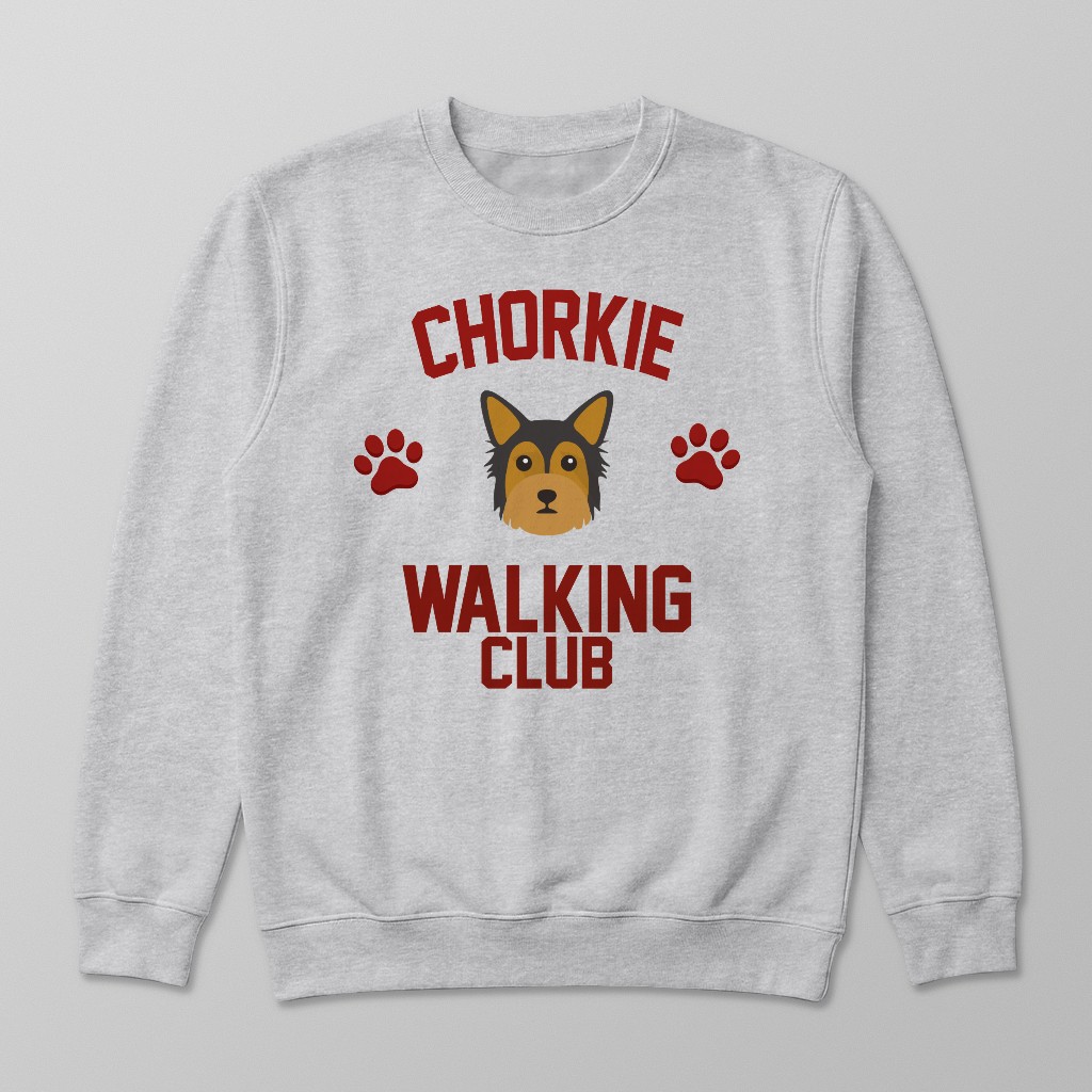 Walking Club: Personalized {breedFullName} Sweatshirt