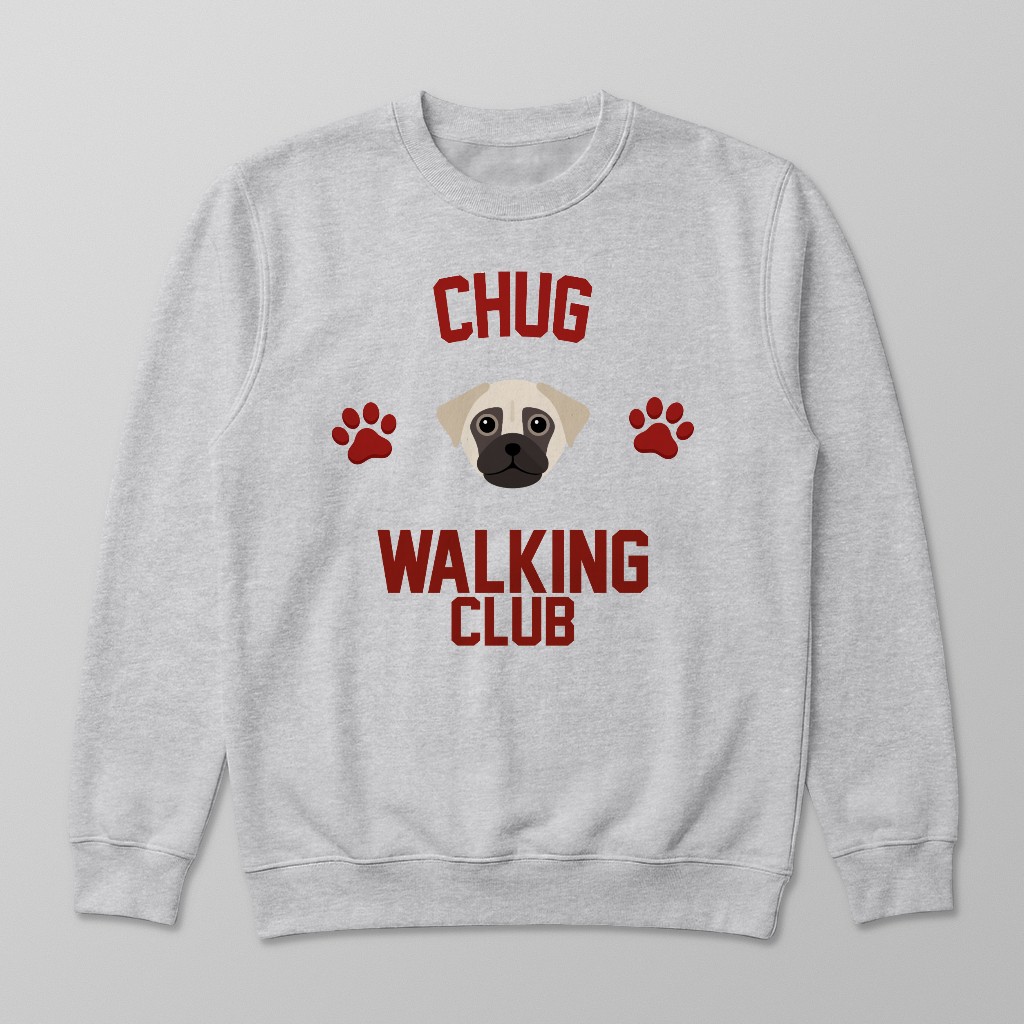 Walking Club: Personalized {breedFullName} Sweatshirt
