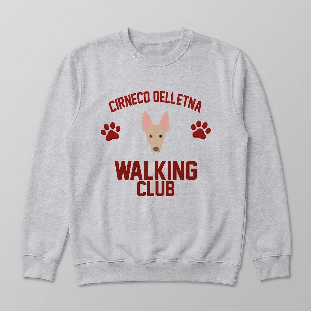 Walking Club: Personalized {breedFullName} Sweatshirt