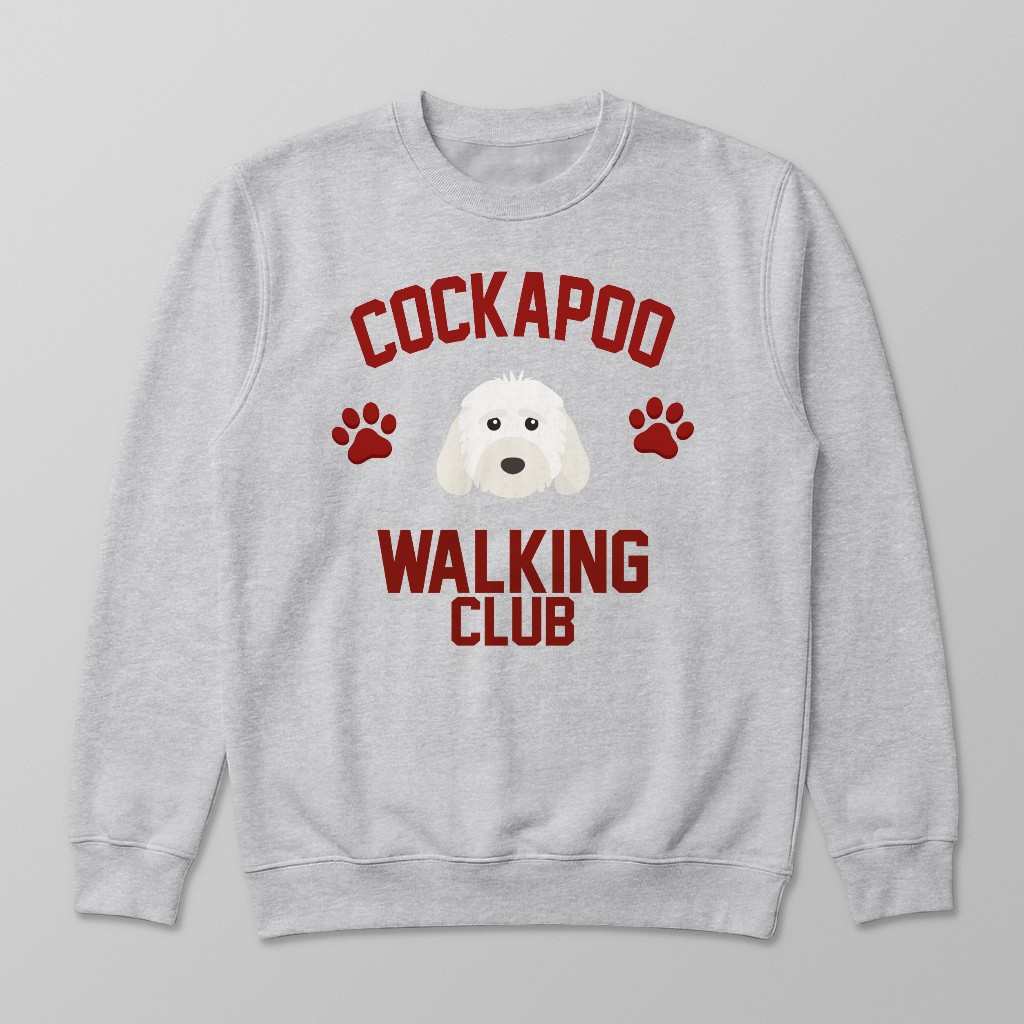Walking Club: Personalized {breedFullName} Sweatshirt