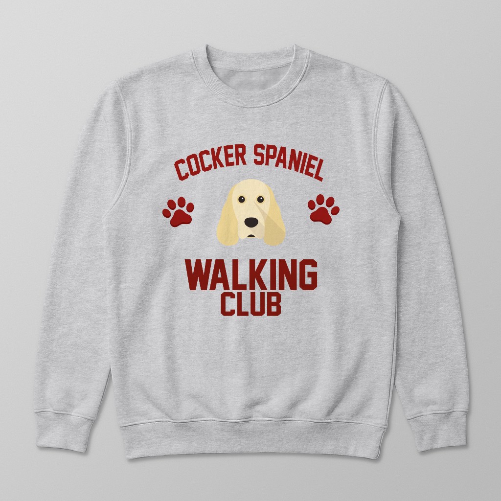 Walking Club: Personalized {breedFullName} Sweatshirt