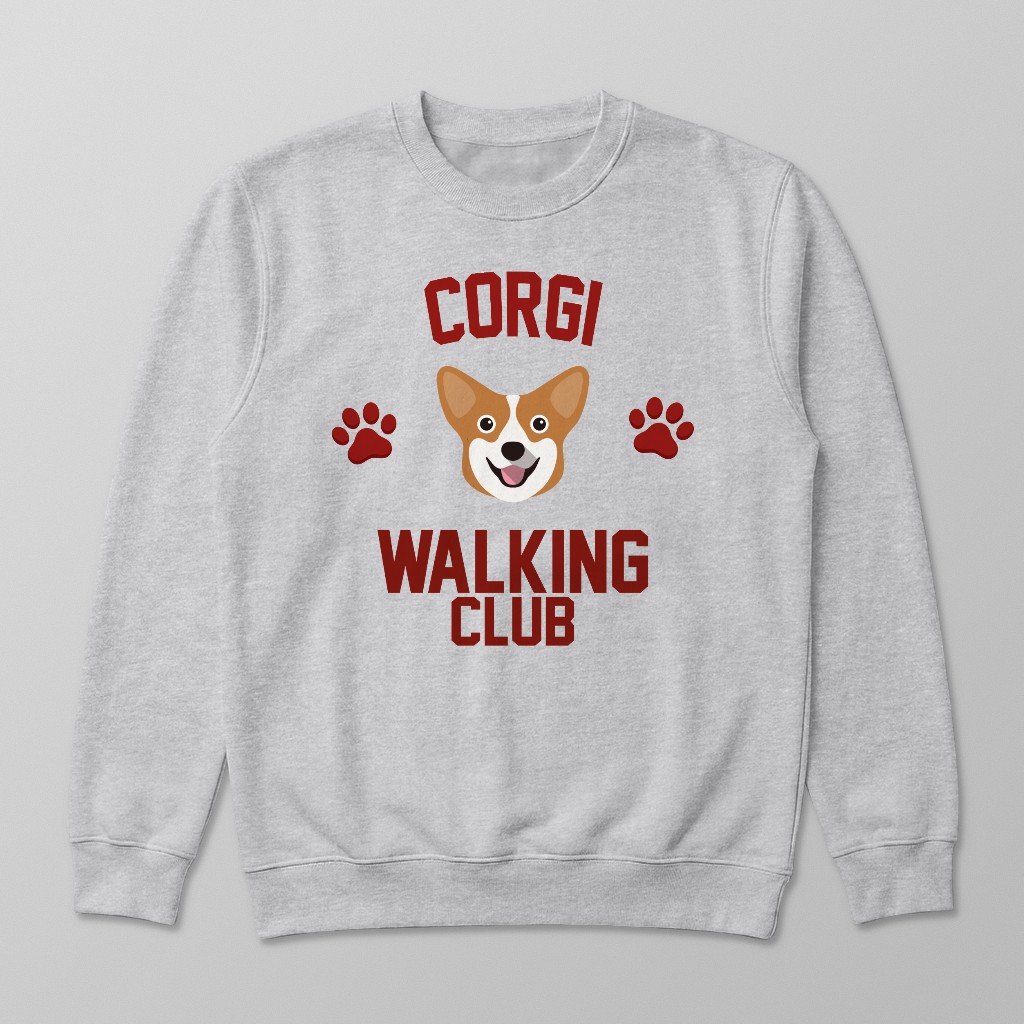 Walking Club: Personalized {breedFullName} Sweatshirt