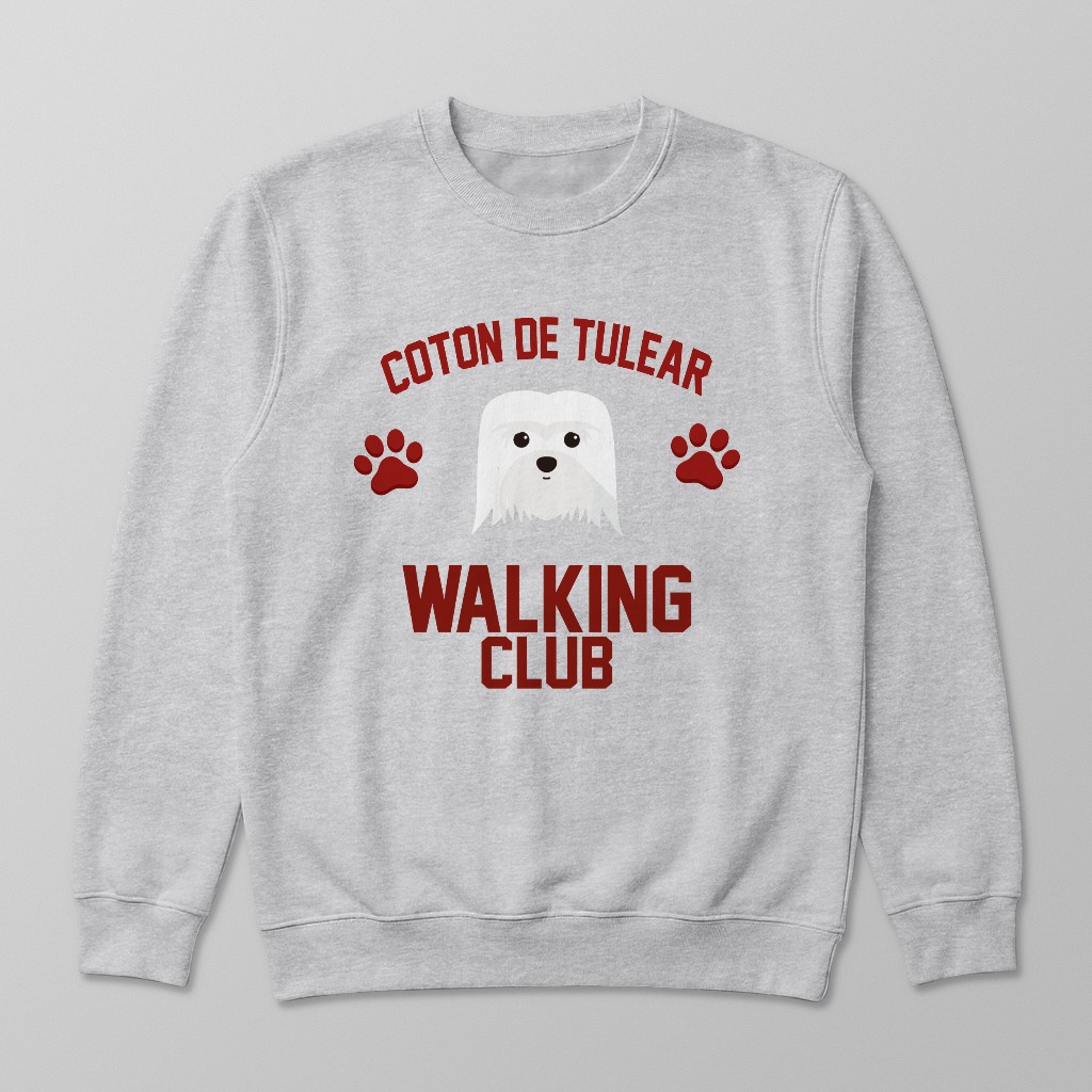 Walking Club: Personalized {breedFullName} Sweatshirt