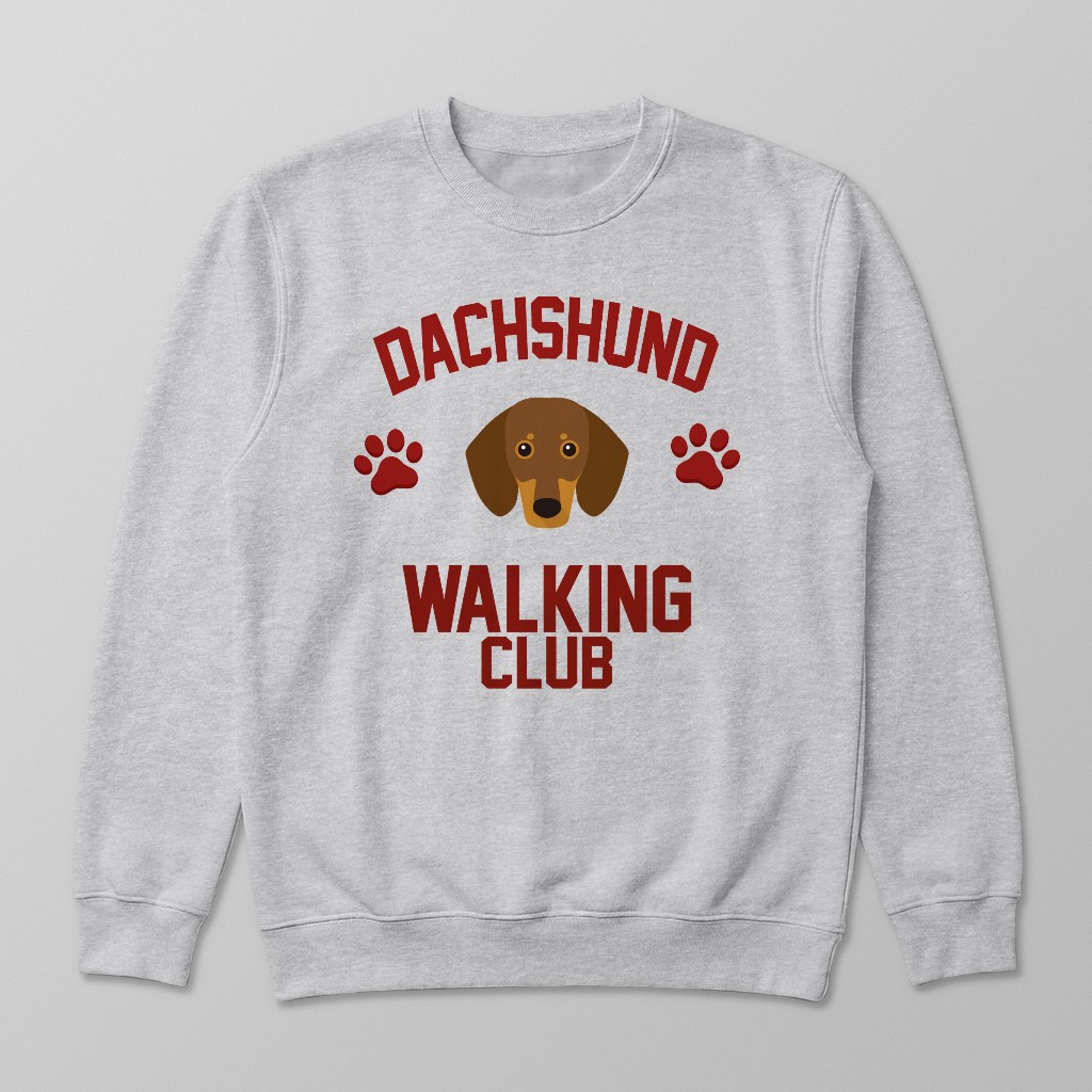 Walking Club: Personalized {breedFullName} Sweatshirt
