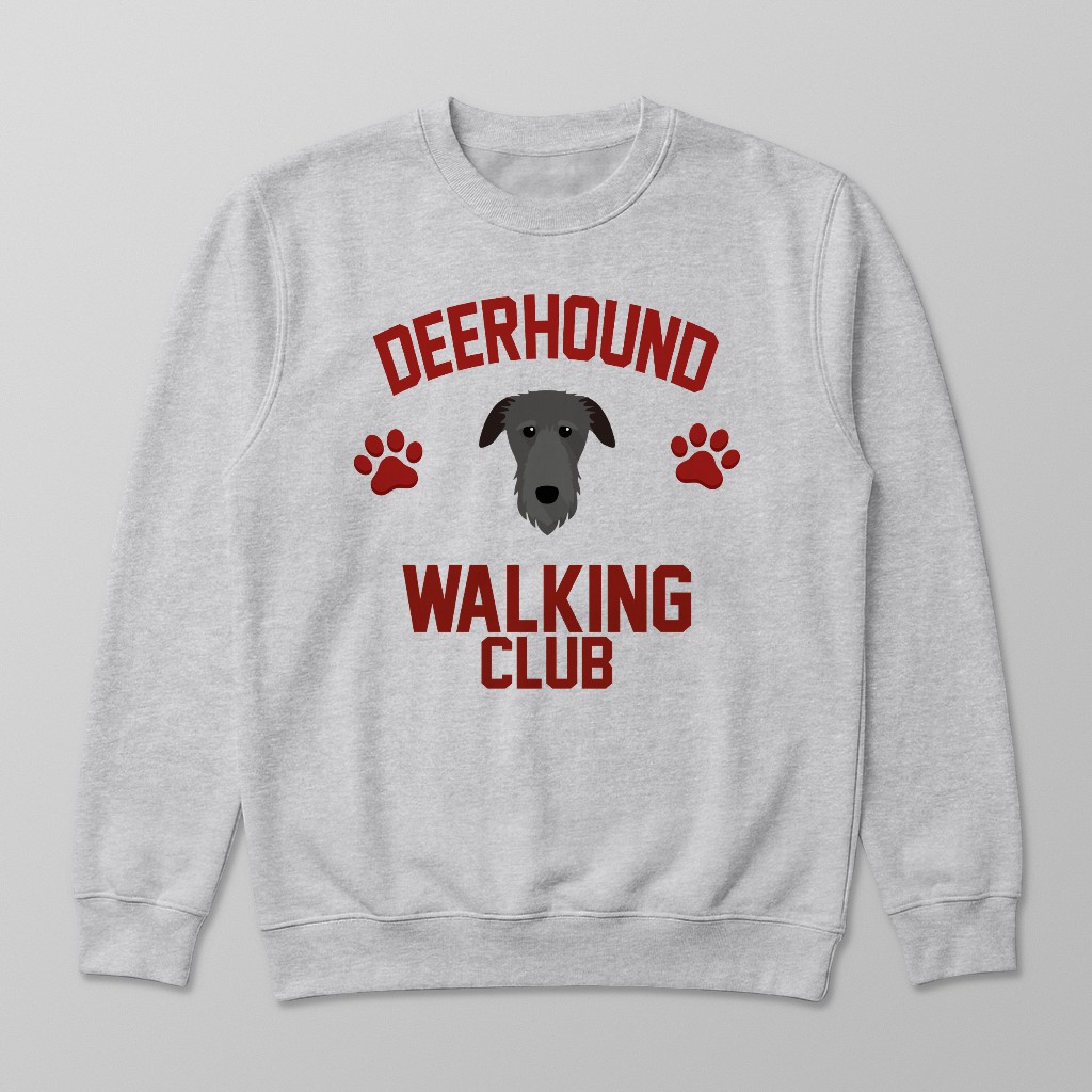 Walking Club: Personalized {breedFullName} Sweatshirt