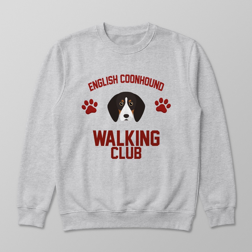 Walking Club: Personalized {breedFullName} Sweatshirt