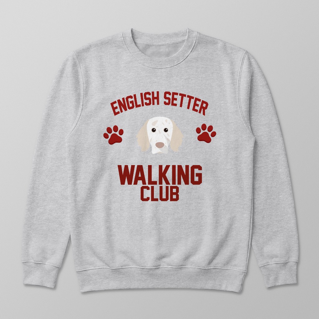 Walking Club: Personalized {breedFullName} Sweatshirt