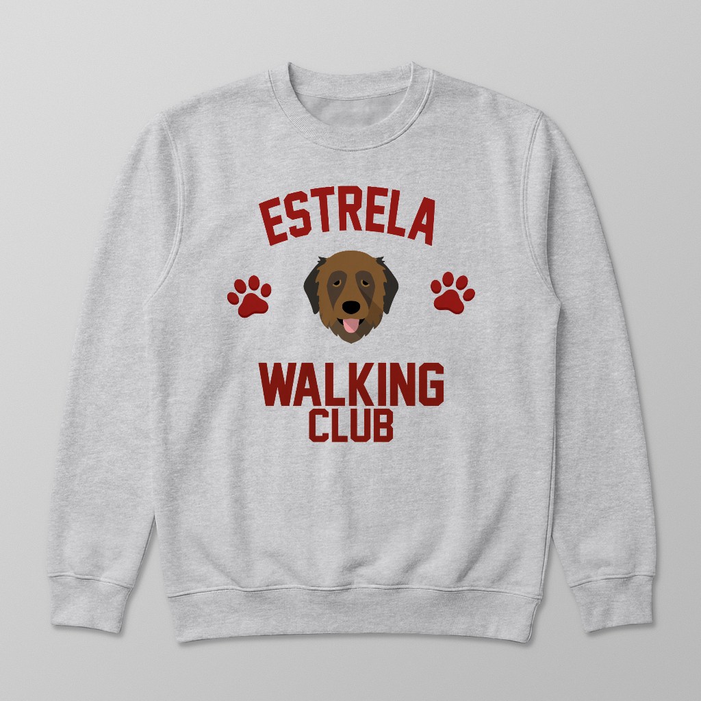 Walking Club: Personalized {breedFullName} Sweatshirt