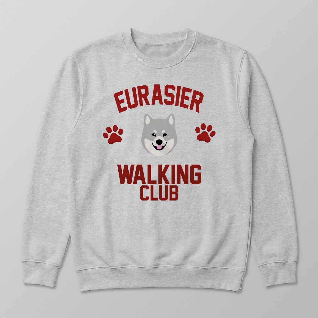 Walking Club: Personalized {breedFullName} Sweatshirt