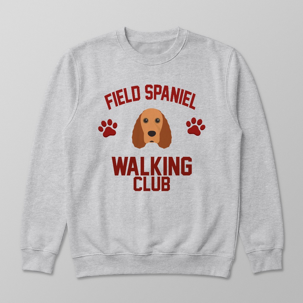 Walking Club: Personalized {breedFullName} Sweatshirt